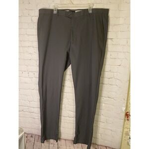SOUTHERN MARSH Pants 42X32 Gray Cotton Twill Flat Khaki Chino Trouser Slack